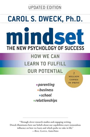 'Mindset' by Carol S. Dweck - A groundbreaking exploration of the power of growth mindset in achieving success in personal and professional life.