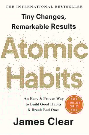 'Atomic Habits' by James Clear - A bestselling guide to habit formation with actionable strategies for building lasting positive habits and eliminating negative ones.